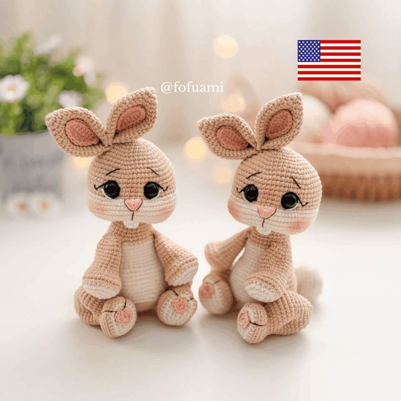 Flora the Bunny Recipe (English PDF) + Bonus Video Lesso